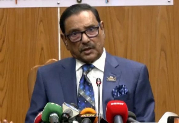 সড়ক পরিবহন ও সেতুমন্ত্রী ওবায়দুল কাদের
