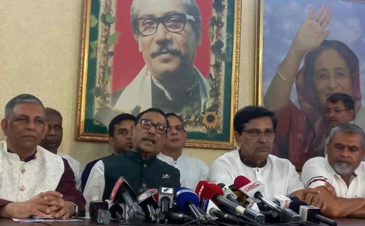 আওয়ামী লীগের সাধারণ সম্পাদক এবং সড়ক পরিবহন ও সেতুমন্ত্রী ওবায়দুল কাদের