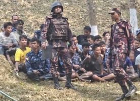 সীমান্ত দিয়ে মিয়ানমারের বিজিপি আরোও ১১ জন সদস্যের প্রবেশ