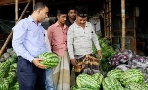 বাজারে ভোক্তা অধিকার অধিদপ্তরের অভিযান: সাড়ে ১১ লাখ টাকা জরিমানা