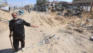 ইসরাইলি সেনা প্রত্যাহারের পর বাড়ি ফিরতে শুরু করেছেন বাস্তচ্যুত ফিলিস্তিনীরা