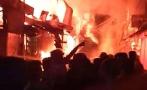 বেগমগঞ্জে অগ্নিকান্ড-