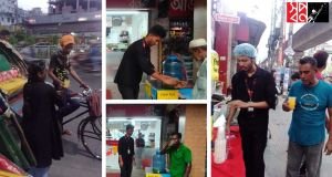 তীব্র গরমে পথচারীদের স্বস্তি দিতে বিপ্লবী উদ্যোগ নিলো ‘স্বপ্ন’