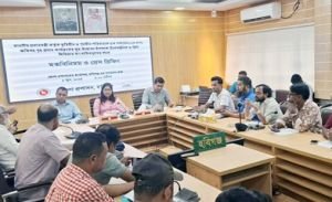 হবিগঞ্জে গৃহহীন পরিবারের মাঝে ঘর বরাদ্দ নিয়ে জেলা প্রশাসকের প্রেস ব্রিফিং