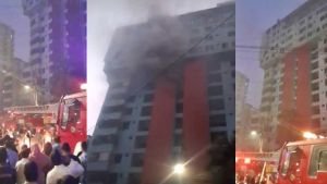 পল্টন বহুতল ভবনের আগুন নিয়ন্ত্রণে