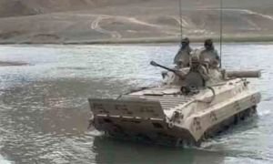 পাহাড়ি ঢলে নদীতে ভেসে গেল ৫ ভারতীয় সেনা