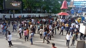 সিলেটে পুলিশ-ছাত্রদল ধাওয়া-পাল্টা ধাওয়া