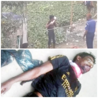 মাধবপুরে মাদকাসক্ত যুবকের নিজের গলা কেটে আত্মহত্যা